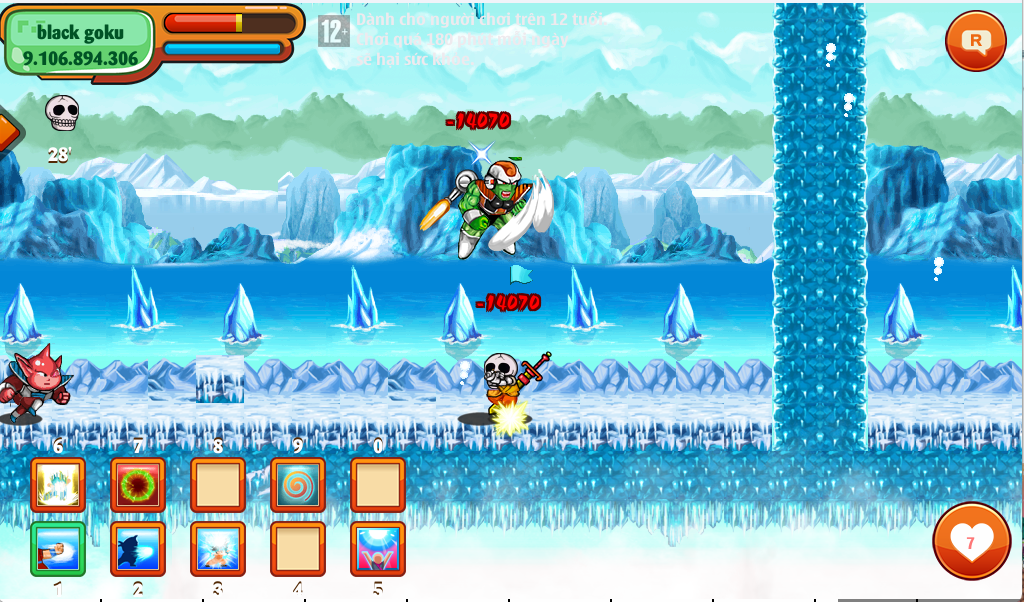 Bản đồ Tàu Fide trong game ngọc rồng