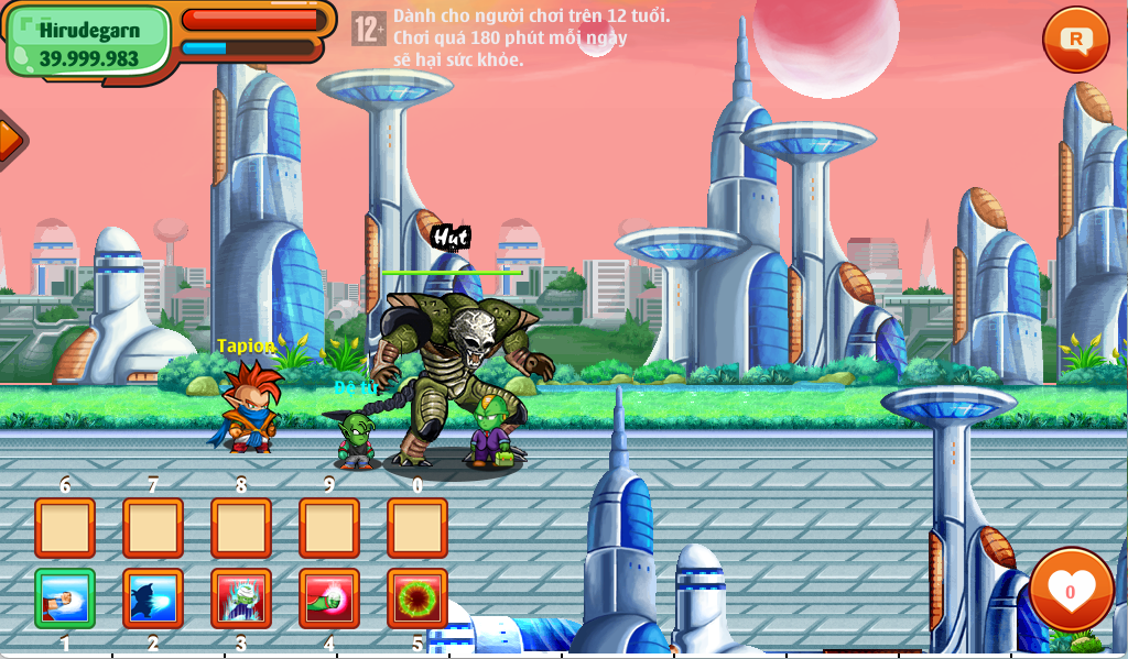 Săn đệ tử Mabư game ngọc rồng private